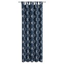 ZASŁONA GOTOWA GARDEN 14 NA SZELKACH 155 X 220 CM GRANATOWY