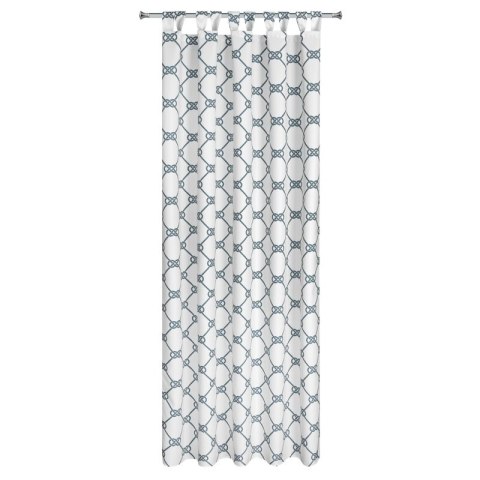 ZASŁONA GOTOWA GARDEN 16 NA SZELKACH 155 X 220 CM BIAŁY