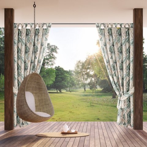 ZASŁONA GOTOWA GARDEN 7 NA SZELKACH 155 X 240 CM BEŻOWY