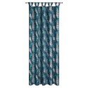 ZASŁONA GOTOWA GARDEN 9 NA SZELKACH 155 X 220 CM TURKUSOWY