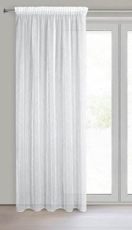 FIRANA GOTOWA ALEXI NA TAŚMIE 140 X 280 CM BIAŁY