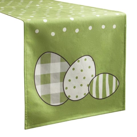 OBRUS WIOSNA 35 X 140 CM ZIELONY