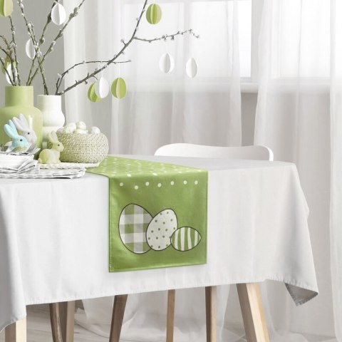 OBRUS WIOSNA 35 X 140 CM ZIELONY