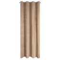 ZASŁONA GOTOWA D91 ROSA 140 X 250 CM CIEMNOBEŻOWY
