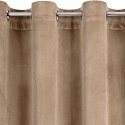 ZASŁONA GOTOWA D91 ROSA 140 X 250 CM CIEMNOBEŻOWY