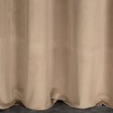 ZASŁONA GOTOWA D91 ROSA 140 X 250 CM CIEMNOBEŻOWY