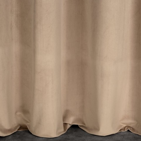 ZASŁONA GOTOWA D91 ROSA 140 X 250 CM CIEMNOBEŻOWY