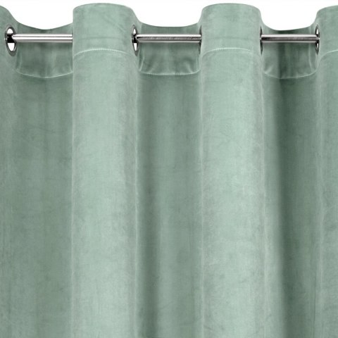 ZASŁONA GOTOWA D91 ROSA 140 X 250 CM JASNOMIĘTOWY