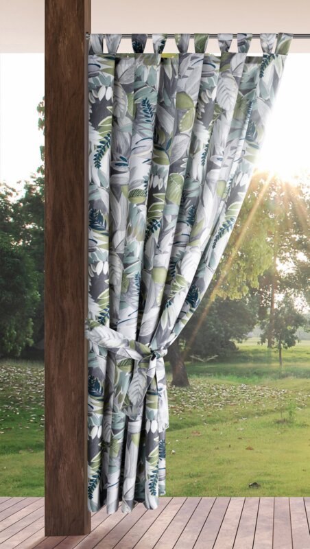 ZASŁONA GOTOWA GARDEN 20 NA SZELKACH 155 X 240 CM ZIELONY