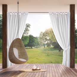 ZASŁONA GOTOWA GARDEN2 NA SZELKACH 155 X 220 CM BIAŁY