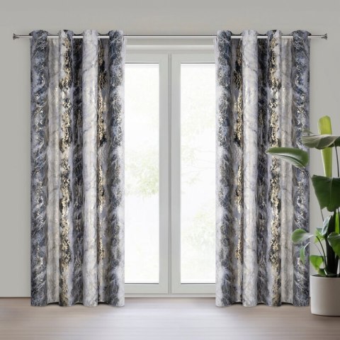 ZASŁONA GOTOWA SOFI 135 X 250 CM STALOWY