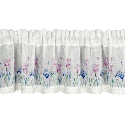 FIRANA GOTOWA DOLOREZ NA TAŚMIE 150 X 30 CM BIAŁY