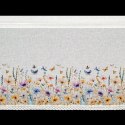 FIRANA GOTOWA ROZALIE NA TAŚMIE 150 X 60 CM BIAŁY