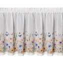 FIRANA GOTOWA ROZALIE NA TAŚMIE 150 X 60 CM BIAŁY