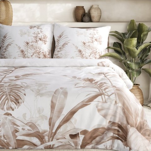 KOMPLET POŚCIELI SATYNOWEJ PREMIUM25 140 X 200 CM BIAŁY
