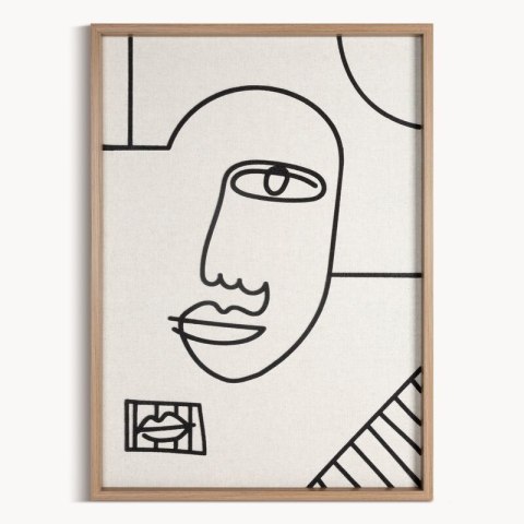 OBRAZ 669 50 X 70 CM BEŻOWY