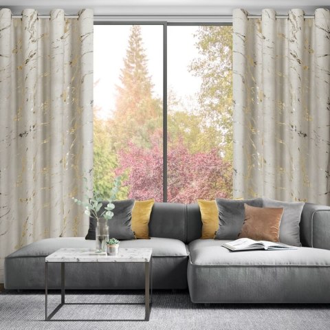 ZASŁONA GOTOWA MOLLY 140 X 250 CM BEŻOWY