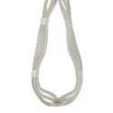 SZNUR DEKORACYJNY AGIS 59 CM BIAŁY
