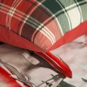 ŚWIĄTECZNY KOMPLET POŚCIELI XMAS 160 X 200 CM CZERWONY