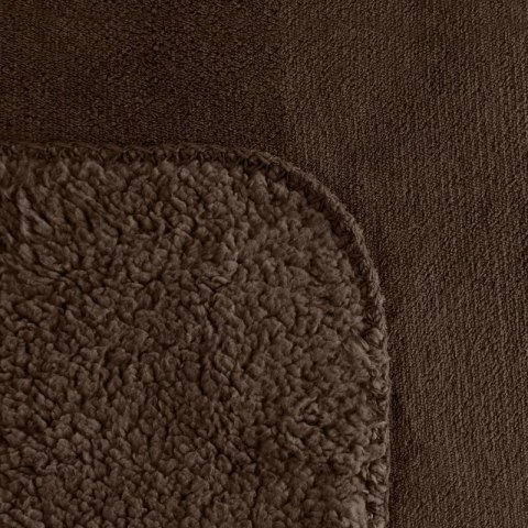 KOC TEDY 150 X 200 CM CIEMNOBRĄZOWY