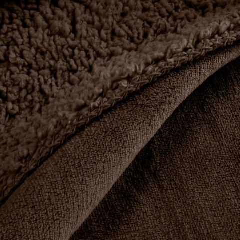 KOC TEDY 200 X 220 CM CIEMNOBRĄZOWY