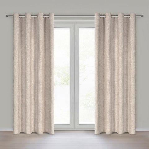 ZASŁONA GOTOWA ADELINA 140 X 250 CM BEŻOWY