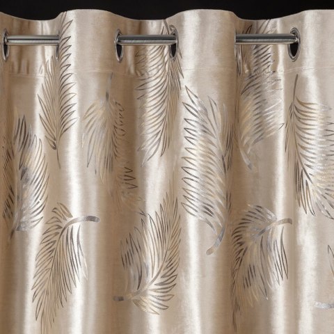 ZASŁONA GOTOWA IDALIA 140 X 250 CM BEŻOWY