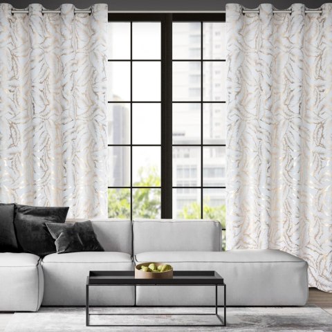 ZASŁONA GOTOWA MILENA 140 X 250 CM BIAŁY