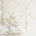 ŚWIĄTECZNY KOMPLET POŚCIELI SNOWFLAKE 140 X 200 CM BEŻOWY