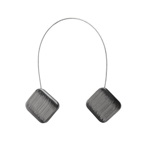 UPINACZ DEKORACYJNY Z MAGNESEM 4 X 13 CM STALOWY