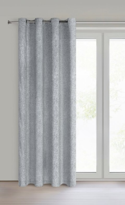 ZASŁONA GOTOWA ADELINA 140 X 250 CM STALOWY