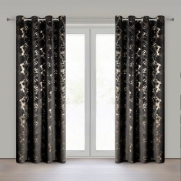 ZASŁONA GOTOWA RAJA 140 X 250 CM CZARNY