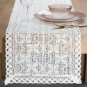 OBRUS MARTHA 40 X 140 CM BIAŁY