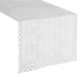 OBRUS MARTHA 40 X 180 CM BIAŁY