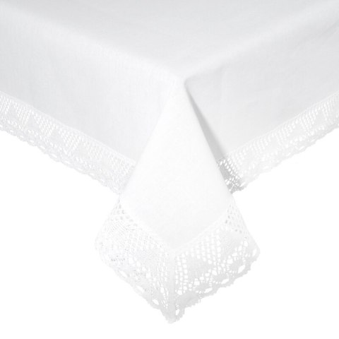 OBRUS NATALY 140 X 260 CM BIAŁY