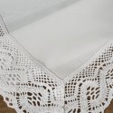 OBRUS SUSAN 40 X 140 CM BIAŁY