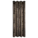 ZASŁONA GOTOWA DARA 140 X 250 CM CZARNY