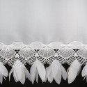 FIRANA GOTOWA LORETA 2 NA TAŚMIE 400 X 160 CM BIAŁY
