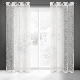 ZASŁONA GOTOWA LARA 140 X 250 CM BIAŁY