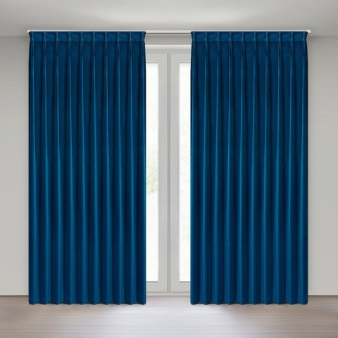 ZASŁONA GOTOWA MELANIE 125 X 270 CM GRANATOWY