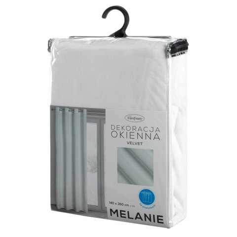 ZASŁONA GOTOWA MELANIE 140 X 260 CM BIAŁY
