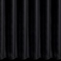 ZASŁONA GOTOWA MELANIE 140 X 260 CM CZARNY