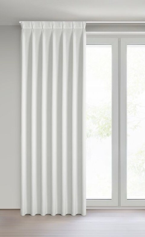 ZASŁONA GOTOWA MELANIE 80 X 270 CM BIAŁY
