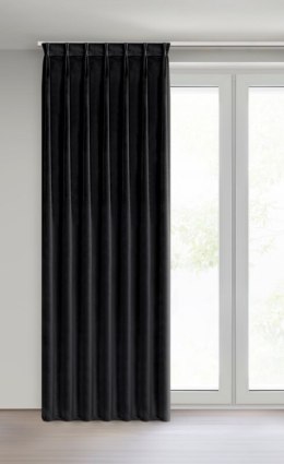 ZASŁONA GOTOWA MELANIE 80 X 270 CM CZARNY