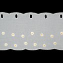 FIRANA GOTOWA BELLIS NA TAŚMIE 150 X 40 CM BIAŁY