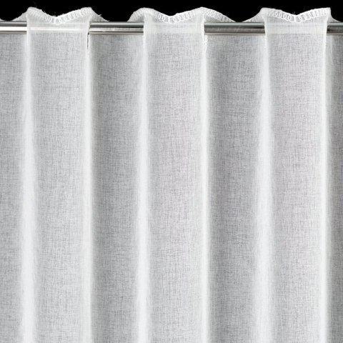 FIRANA GOTOWA BELLIS NA TAŚMIE 350 X 145 CM BIAŁY