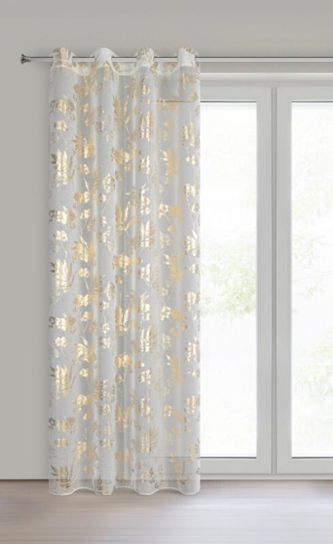 FIRANA GOTOWA DELIA 140 X 250 CM BIAŁY
