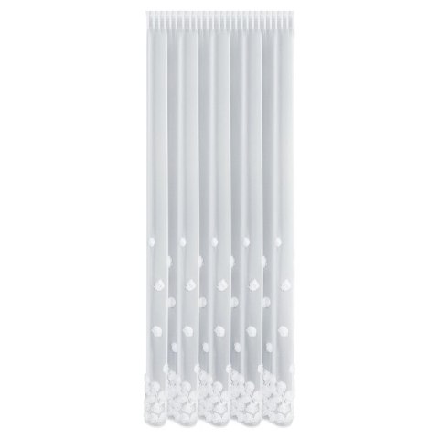 FIRANA GOTOWA DIANA 2 NA TAŚMIE 140 X 270 CM BIAŁY
