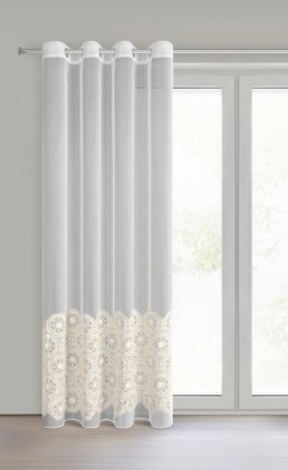 FIRANA GOTOWA LIZA 140 X 250 CM BIAŁY