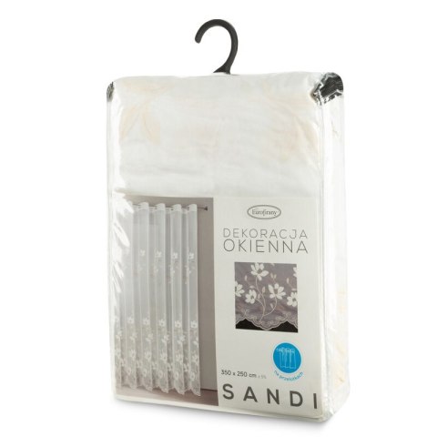 FIRANA GOTOWA SANDI 350 X 250 CM BIAŁY